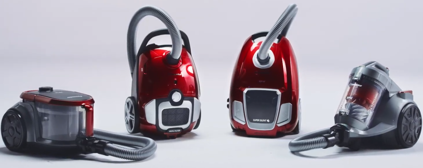 Inventor Vacuum Cleaners Series Bagless and Bagged Inventor appliances